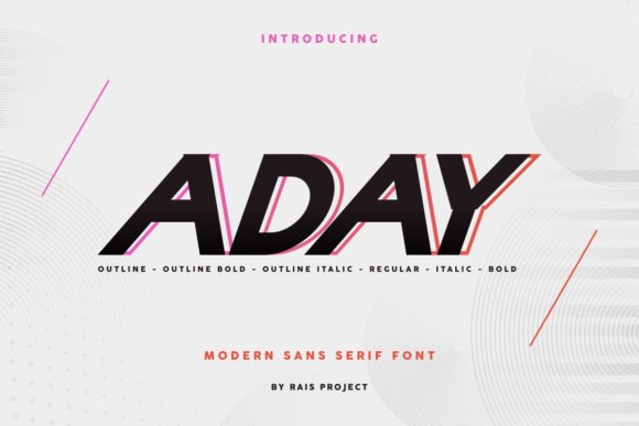 Aday Font Review: Modern Sans Serif for Makers
