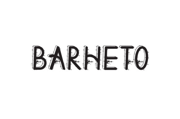 Barheto Vintage Font for Editorial Design and Branding