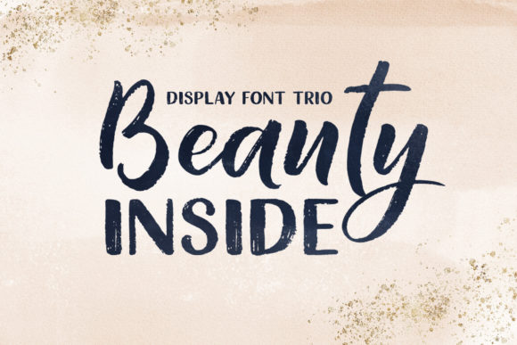 Beauty Inside: A Handwritten Typeface for Editorial Soul