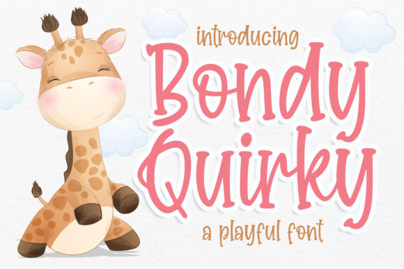 Bondy Quirky: A Jolly Script Font for Campaigns
