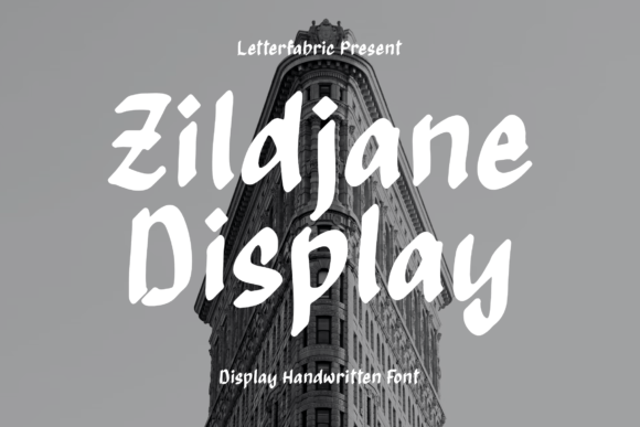 Branding with Zildjane Display: A Modern Typeface for Small Business