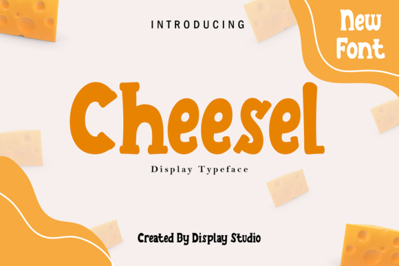 Cheesel: A Distinctive Display Typeface for Modern Editorial Design