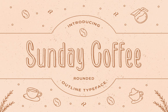 Designing with Sunday Coffee: A Bold Display Typeface