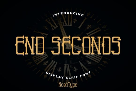 Elevate Brand Identity with End Seconds Serif Fonts