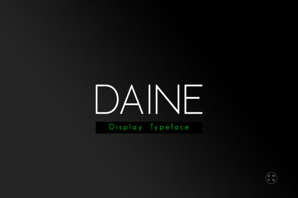 Elevate Your Brand Identity with the Daine Typeface