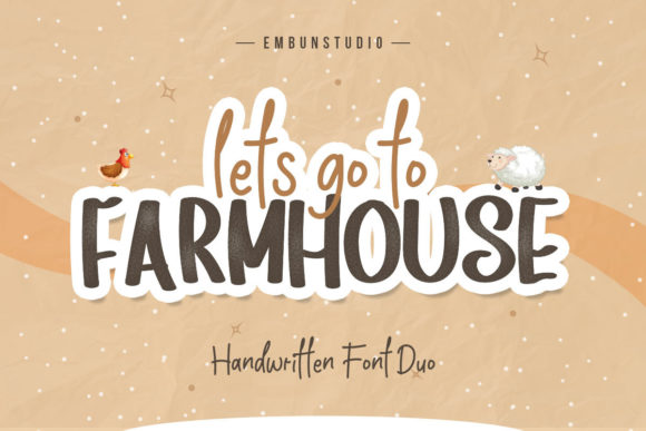 Go to Farmhouse: The Perfect Handwritten Font for Branding