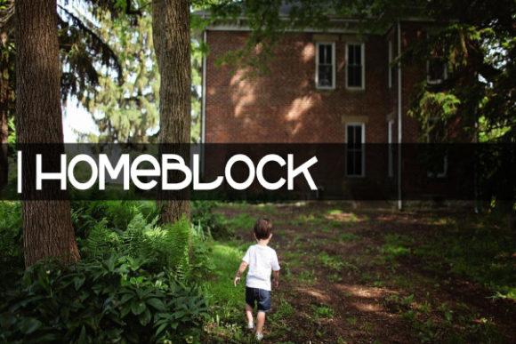 Homeblock: A Bold Display Font for Editorial Design