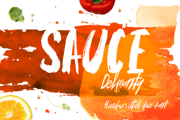 Sauce Delmonty: A Script Handwritten Font for Web Design