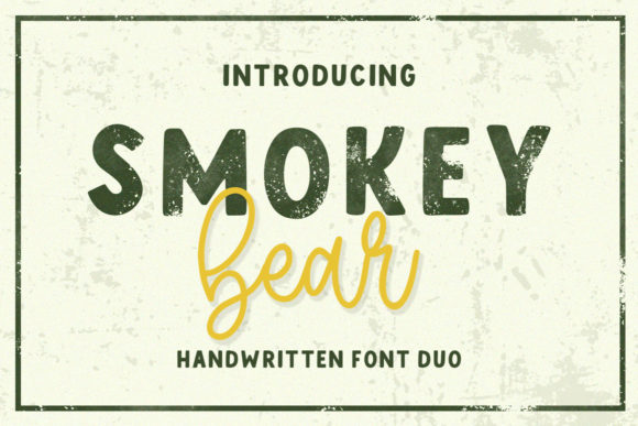 Smokey Bear Typeface: A Review for Editorial Design