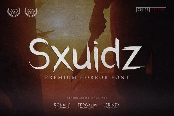 Sxuidz: A Modern Display Font for Editorial Design