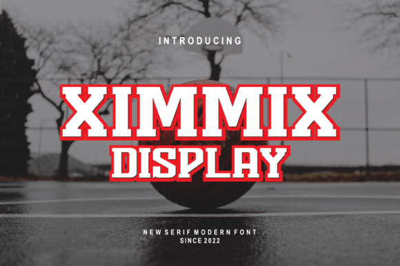 Ximmix Display Font: A Modern Serif for Editorial Elegance